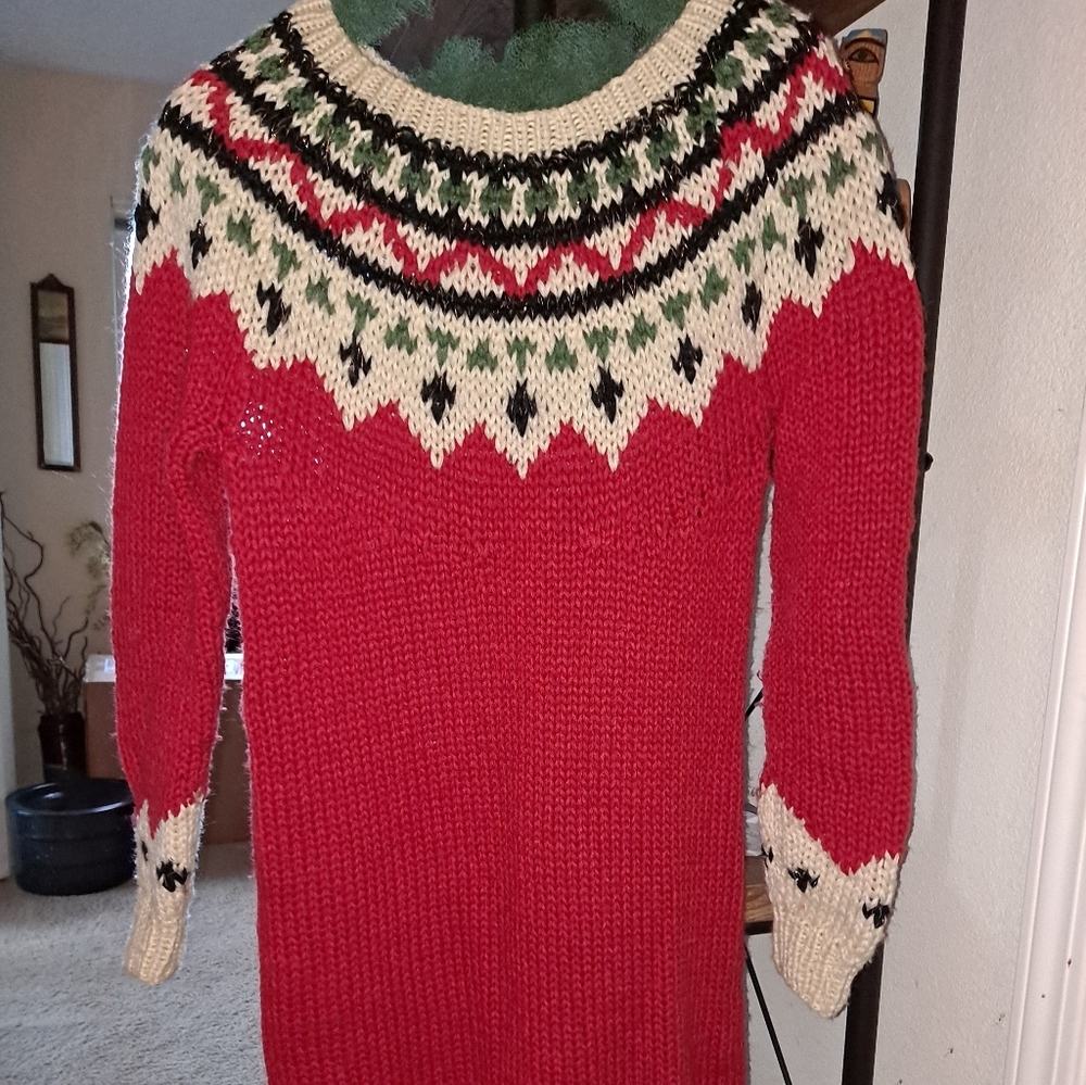 Sweater dress from Paris 1981